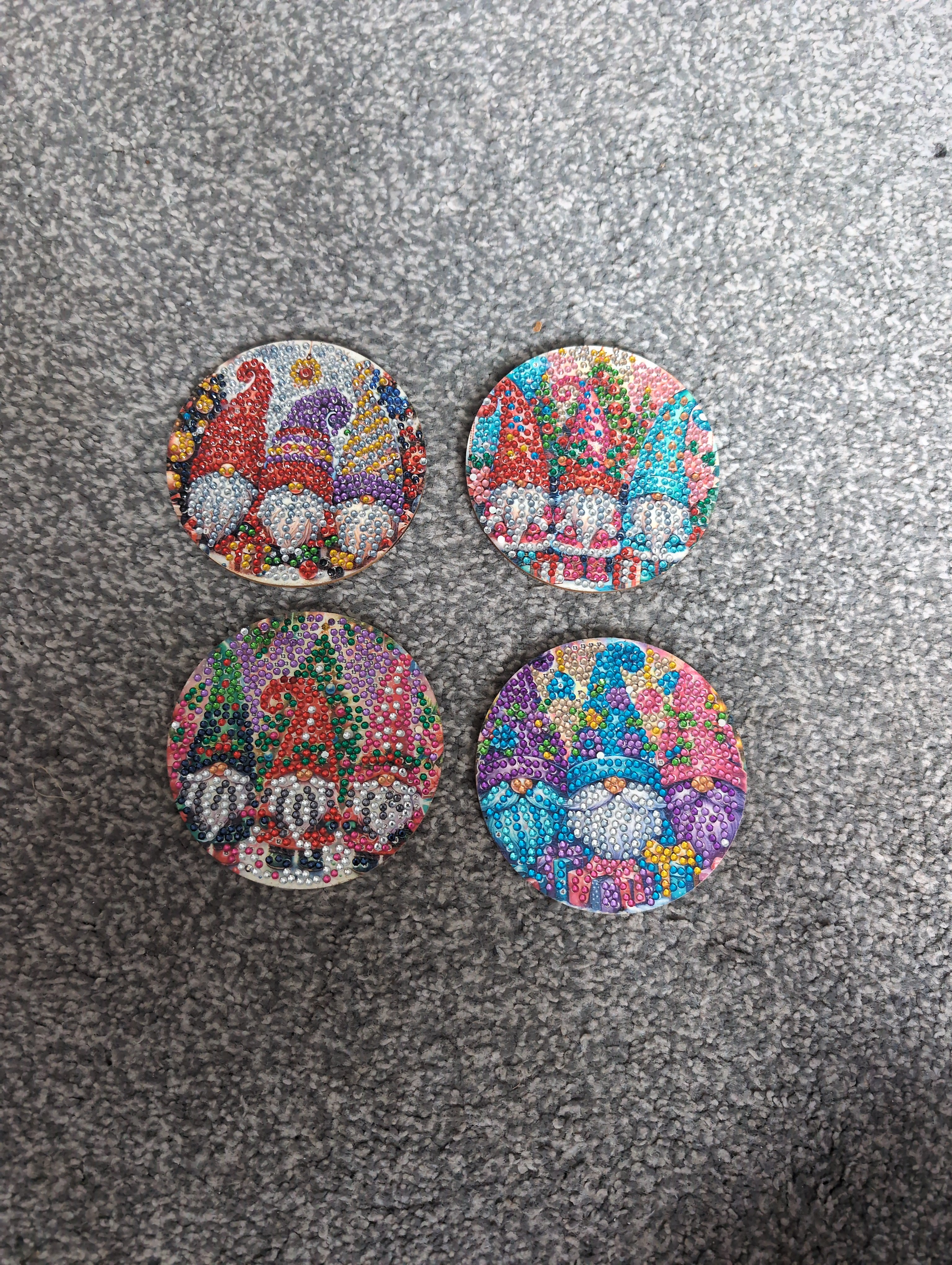Gonk cup coasters