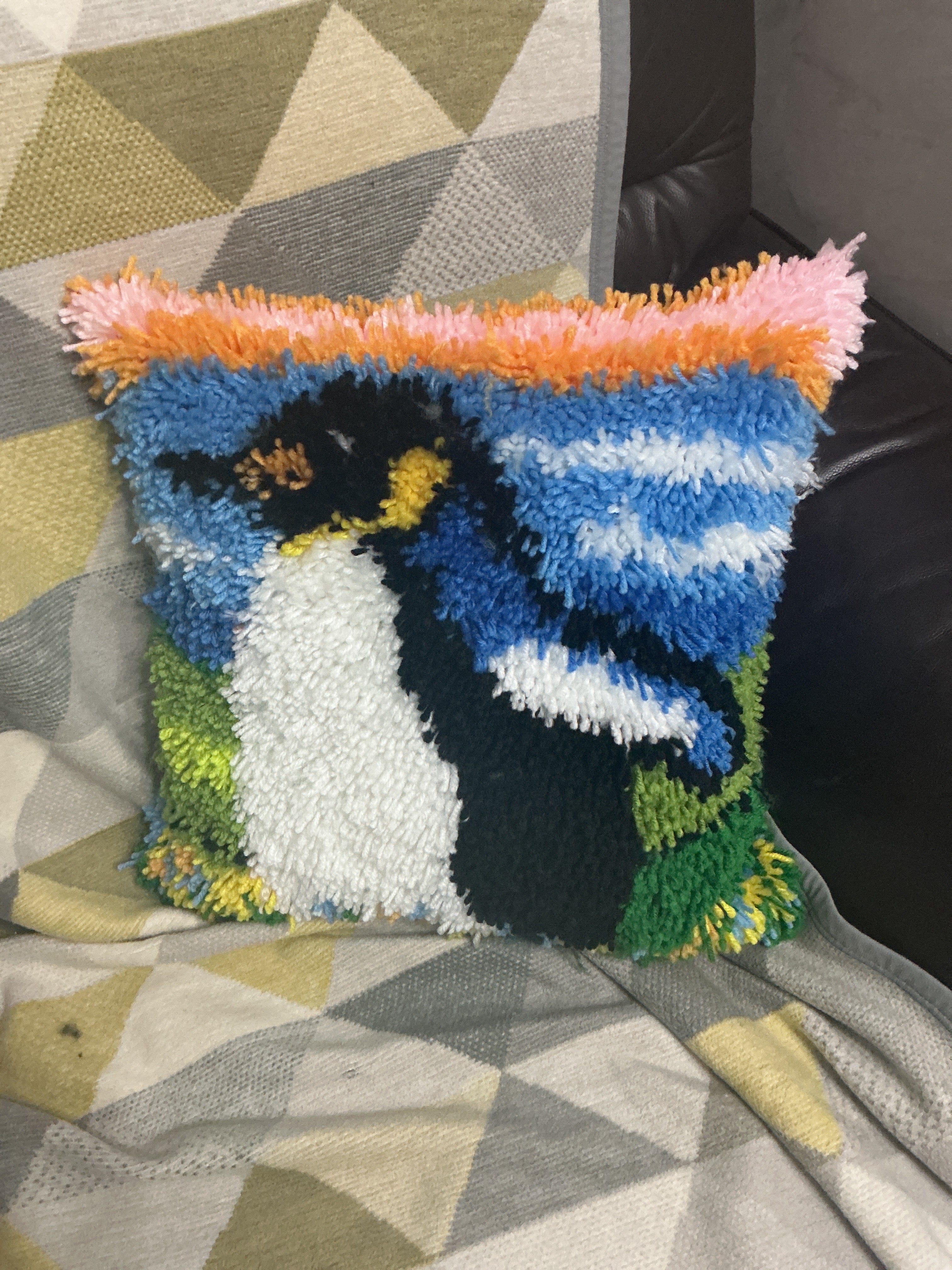 Penguin cushion
