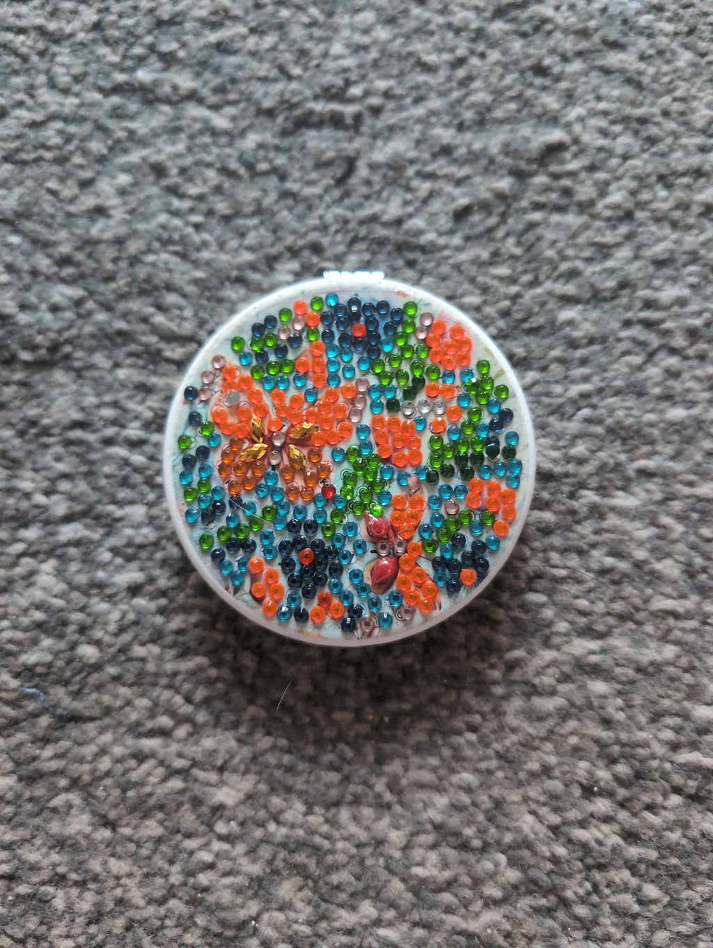 Butterfly pocket mirror